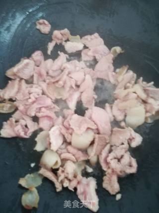 甜豆角炒肉的做法步骤：3