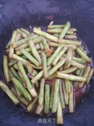 甜豆角炒肉的做法步骤：7