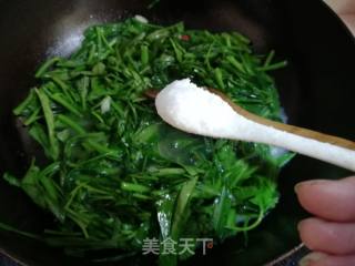 空心菜一菜两吃的做法步骤：13