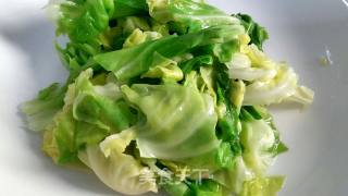 炝拌圆白菜的做法步骤：4