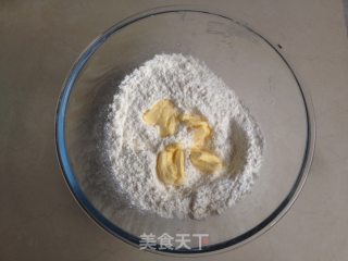 红豆馅司康饼的做法步骤：1