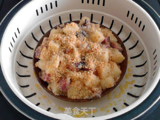 粉蒸腊肉土豆的做法步骤：11