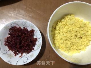 蔓越莓玛格丽特饼干的做法步骤：1
