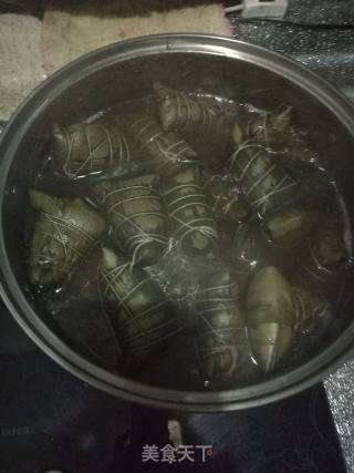 鲜肉粽的做法步骤：9