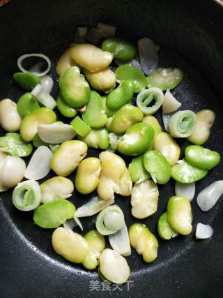 蚕豆炒蛋的做法步骤：6