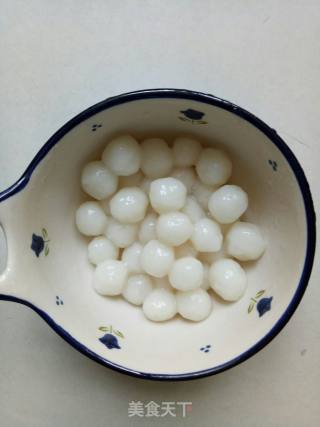 夏日清凉饮品～芒果糯米小丸子的做法步骤：2