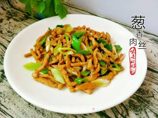 葱香肉丝的做法步骤：6