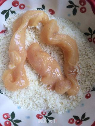 香酥鸡柳的做法步骤：5