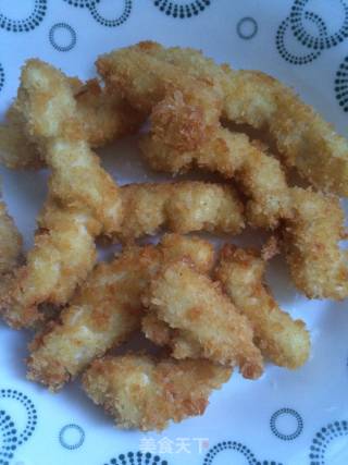 香酥鸡柳的做法步骤：8