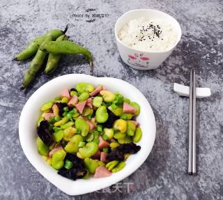 蚕豆炒火腿的做法步骤：14