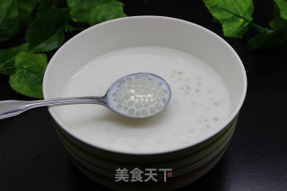 燕窝冰心粽西米露的做法步骤：3