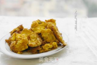 毛葱炒鹅蛋的做法步骤：6