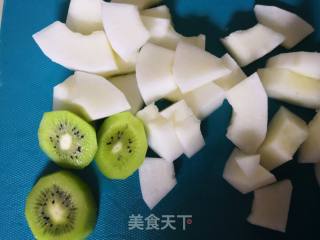夏天的节奏 （洋香瓜果汁）的做法步骤：3