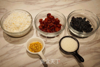 蔓越莓糯米糕的做法步骤：1
