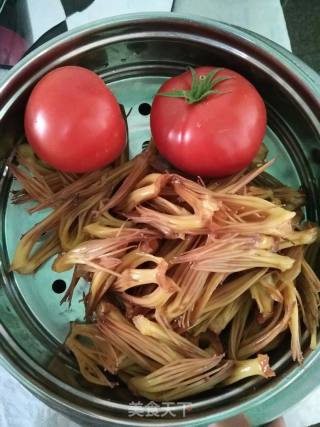木棉花炒番茄的做法步骤：7