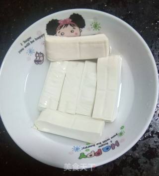 煎豆腐的做法步骤：2