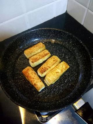 煎豆腐的做法步骤：8
