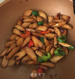 蚝油茭白的做法步骤：6