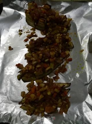 烤茄子的做法步骤：8