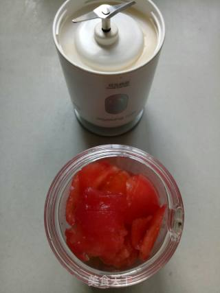 夏日清凉饮品～ 酸奶番茄汁的做法步骤：5