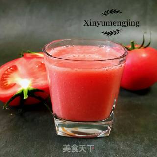 夏日清凉饮品～ 酸奶番茄汁的做法步骤：9