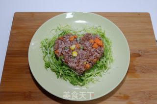 爱心什锦炒饭的做法步骤：9