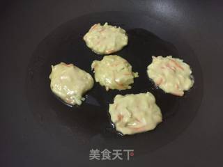苹果胡萝卜小饼的做法步骤：6