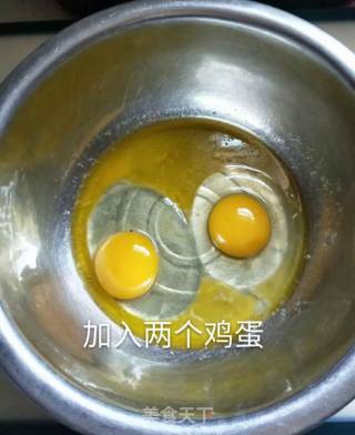 芝麻鸡蛋卷的做法步骤：2