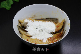 香辣炸鱼柳的做法步骤：3