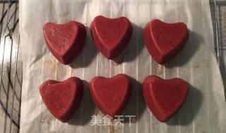 爱心小蛋糕的做法步骤：8