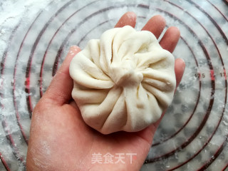 梅干菜烧饼（烤箱版）的做法步骤：16