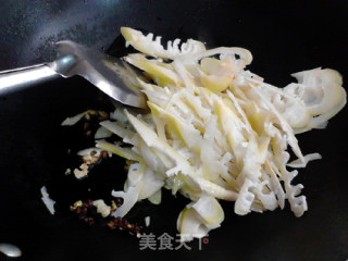 白油苦笋的做法步骤：8