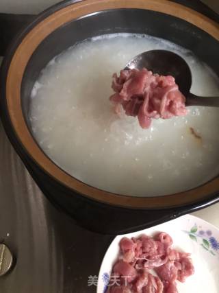 皮蛋瘦肉粥的做法步骤：5