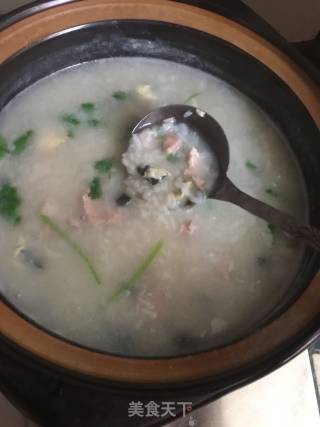 皮蛋瘦肉粥的做法步骤：8