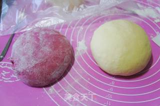 花样蒸糕的做法步骤：1