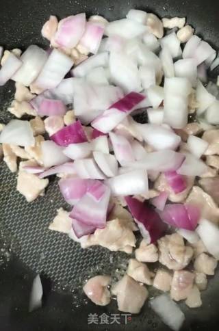 家庭版炒意面的做法步骤：4