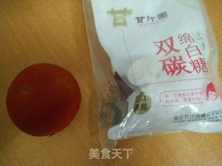 #夏日懒人餐#~糖拌西红柿的做法步骤：1