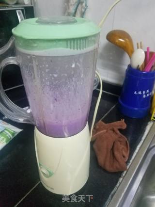 紫薯奶昔的做法步骤：3