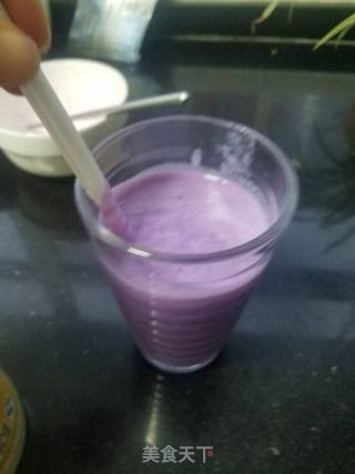 紫薯奶昔的做法步骤：4