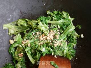 核桃蚝油生菜的做法步骤：4