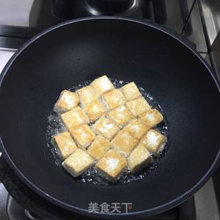 鲜菇烧豆腐的做法步骤：4