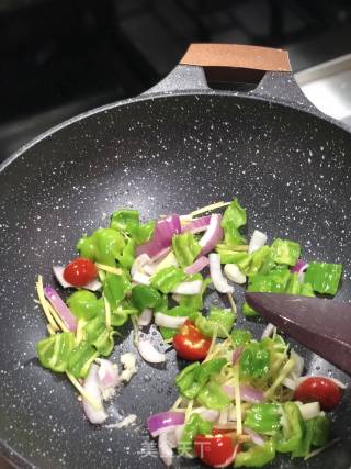 爆炒腰花的做法步骤：7