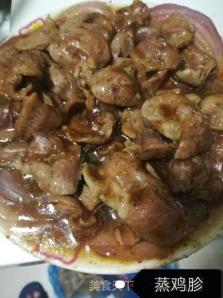 蒸鸡胗的做法步骤：6