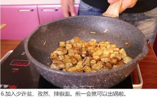 鸡腿煎豆腐的做法步骤：6