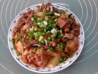 土豆蒸鸡的做法步骤：11