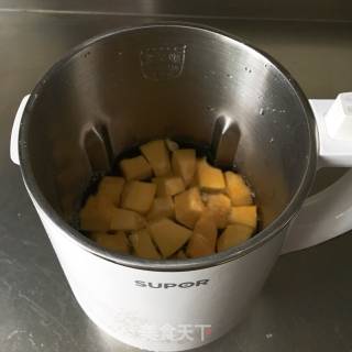南瓜豆浆的做法步骤：4