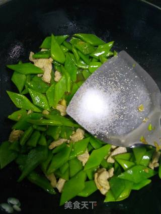 刀豆炒肉丝的做法步骤：6