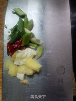平菇油菜炒肉片的做法步骤：5