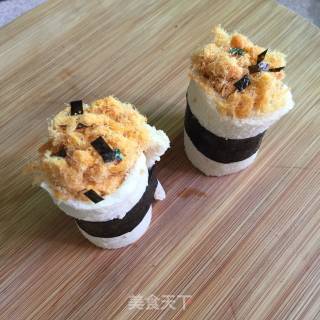肉松香蕉吐司卷的做法步骤：8
