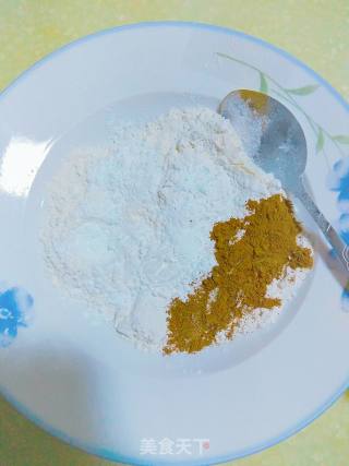 椒香酥脆黄金甲的做法步骤：6